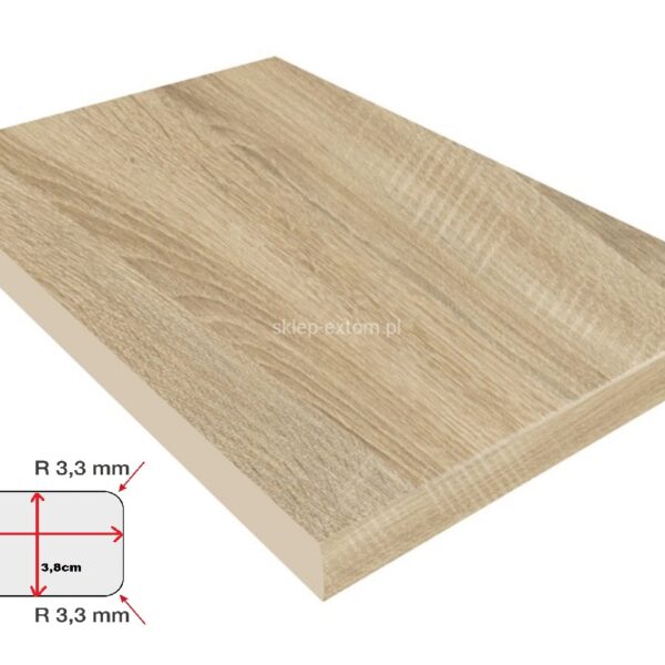 38-as Sziget Munkalap DAB SONOMA  3025 WO Matt