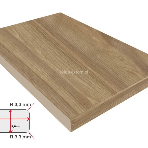 38-as Sziget Munkalap Orzech Select Ciemny k 009 PR Matt