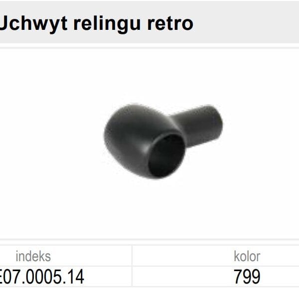 TE07.0005.14.799  RETRO CSŐTARTÓ IDOM