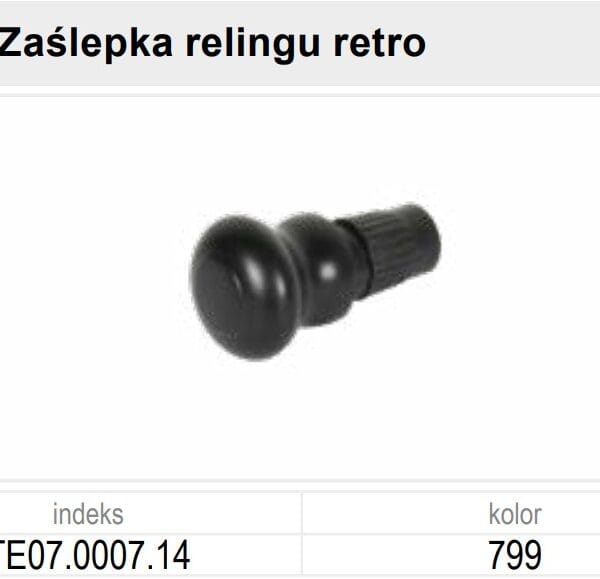 TE07.0007.14.799  RETRO VÉGZÁRÓ IDOM