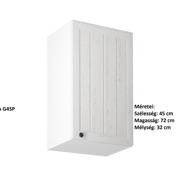 PROWANSJA FELSŐ KONYHABÚTOR ELEM G45P-konyhabútor