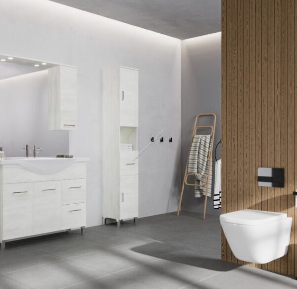 ..RUBINO 105-ÖS Komplett szett Fürdőszoba bútor összeállítás