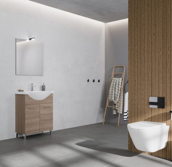 ..RUBINO 65-ÖS Komplett szett Fürdőszoba bútor összeállítás