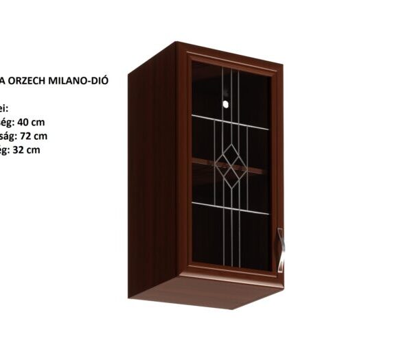 SYCYLIA KONYHA G40SL FELSŐ ELEM BALOS- konyhabútor