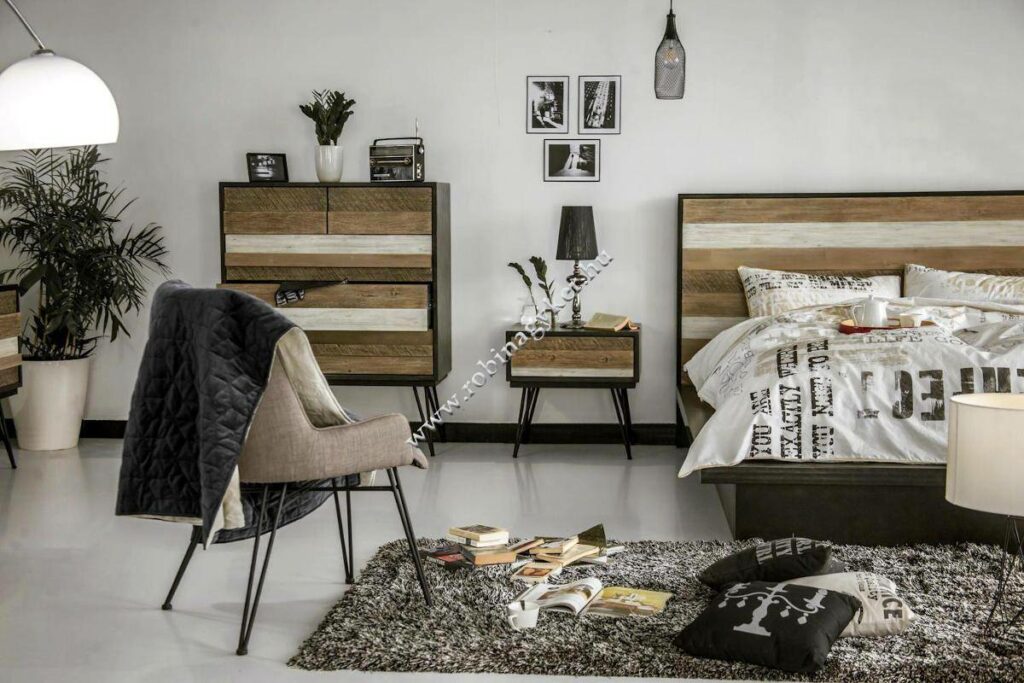 Bútortervezés és elrendezés vintage stílusban