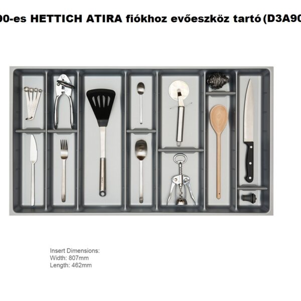 90-es Evőeszköztartó Hettich Atira-bútor