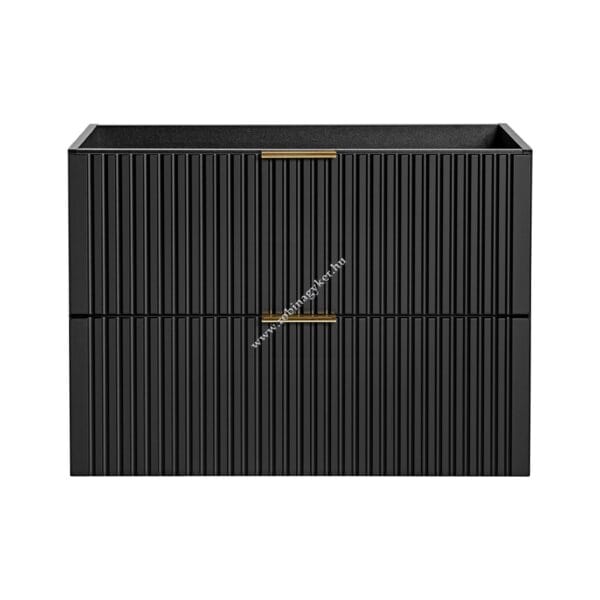 ADEL BLACK 82-60 Mosdós szekrény Fürdőszoba bútor