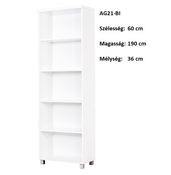 AGA AG21-BI   Polcos szekrény-bútor