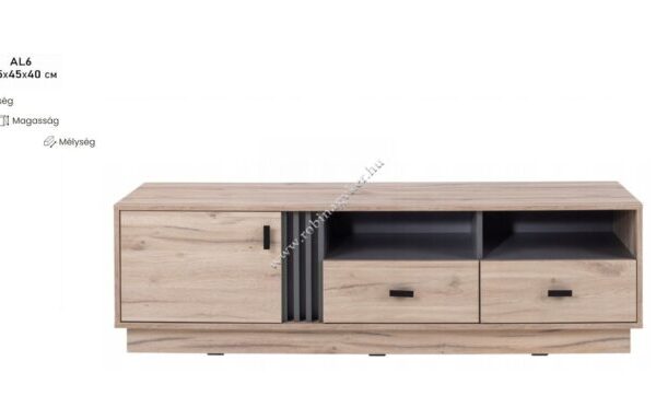 ALLMO SYSTEM AL6 -RTV ÁLLVÁNY ELEM- Bútor