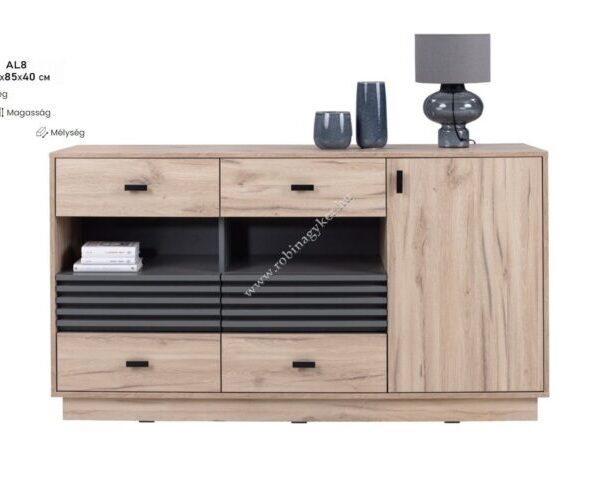 ALLMO SYSTEM AL8 -KOMÓD ELEM- Bútor
