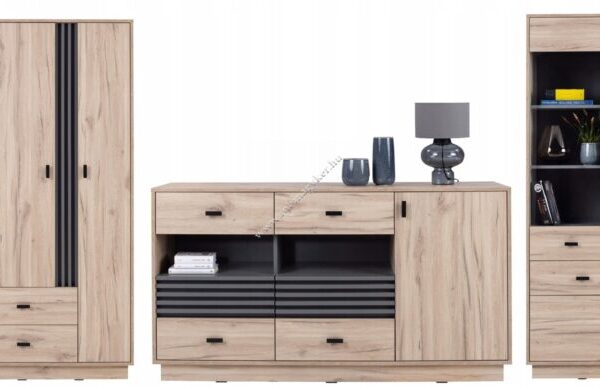 .ALLMO SYSTEM "3" -ELEMES SZEKRÉNYSOR- Bútor