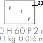 TÜKÖR 210/EL 80x60-as Tükör Fürdőszoba bútor