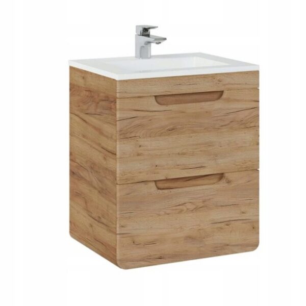 ARUBA CRAFT 40-es Mosdós szekrény(823)+UM-CFP 9048 Mosdó Fürdőszoba bútor -Bútor