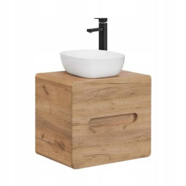 ARUBA CRAFT 60-as Mosdós szekrény(828)+UM-6252 SMILE 40 DP Mosdó Fürdőszoba bútor -Bútor