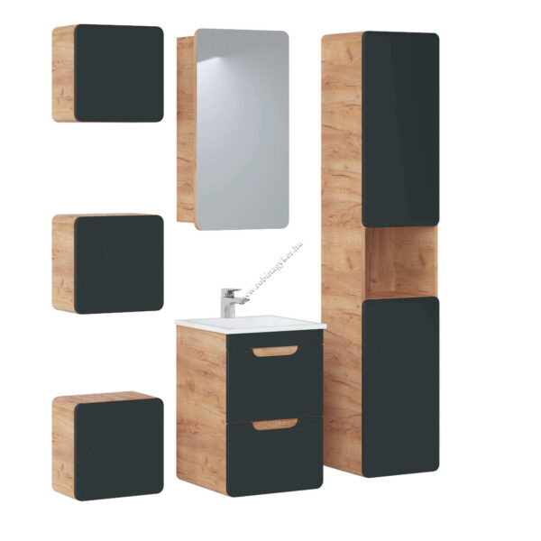 .ARUBA COSMOS 40-es Fürdőszoba bútor kpl. mosdóval-Bútor