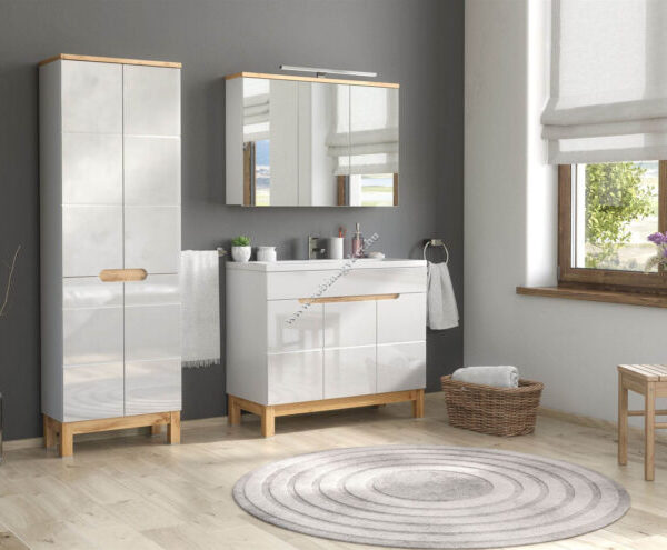 .BALI-100 Fürdőszoba bútor kpl. mosdóval-Bútor