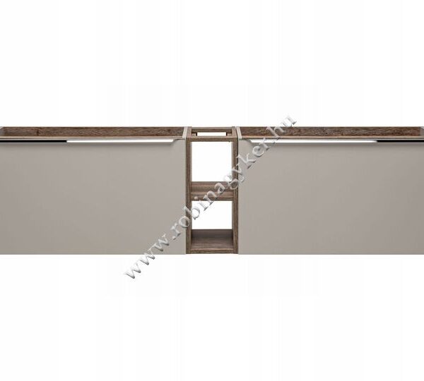 SANTA FE TAUPE 180-as Mosdós szekrény Fürdőszoba bútor. Mosdó nélkül !