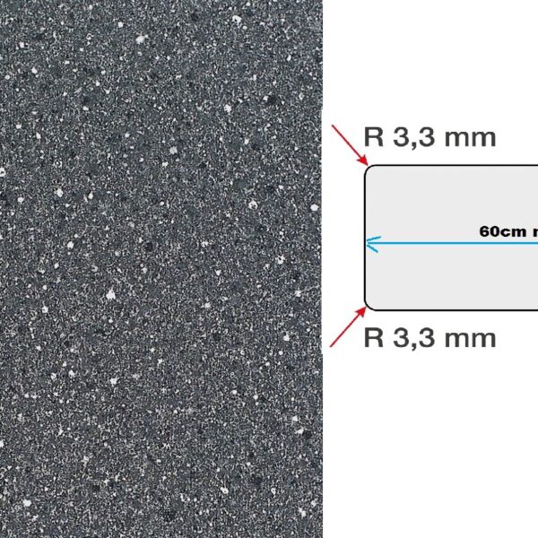 38-as Munkalap Anthracite Granite  K 203 PE Matt