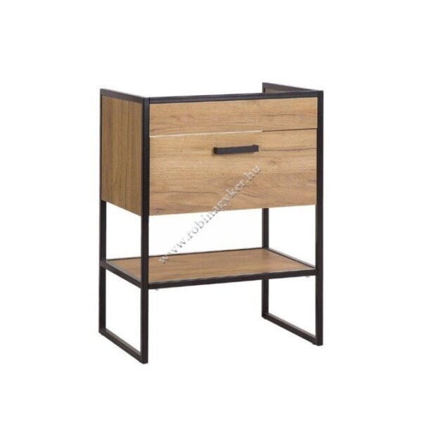 BROOKLIN 60-as Mosdós szekrény (820) Mosdó nélkül Fürdőszoba bútor