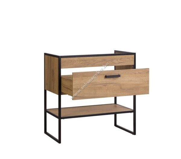 BROOKLIN 80-as Mosdós szekrény (821) Mosdó nélkül Fürdőszoba bútor