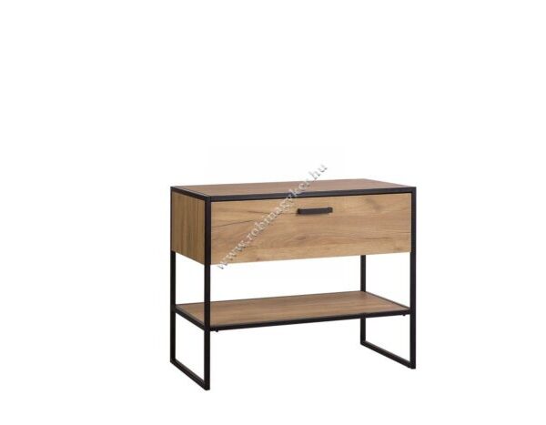 BROOKLIN 90-es Mosdós szekrény (827)Mosdó nélkül Fürdőszoba bútor