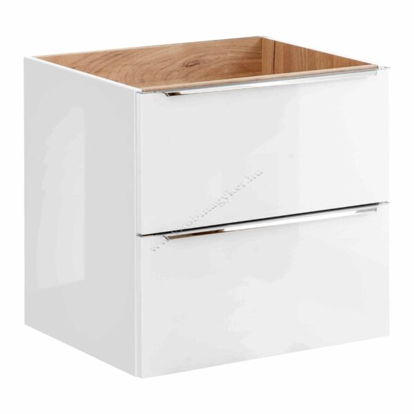 CAPRI WHITE 60-as Mosdós szekrény(820)*mosdó nélkül -Bútor