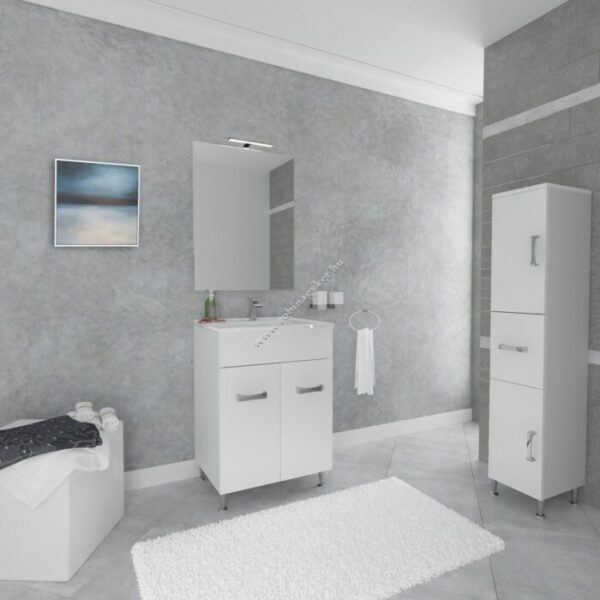 .MADRID 61CM ART.501+514+210+VENUS LED kpl.Fürdőszoba bútor