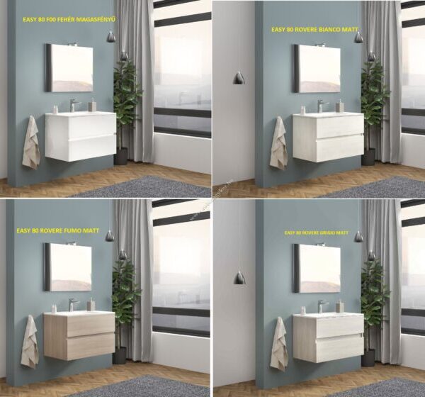.EASY 80-as Komplett szett Fürdőszoba bútor