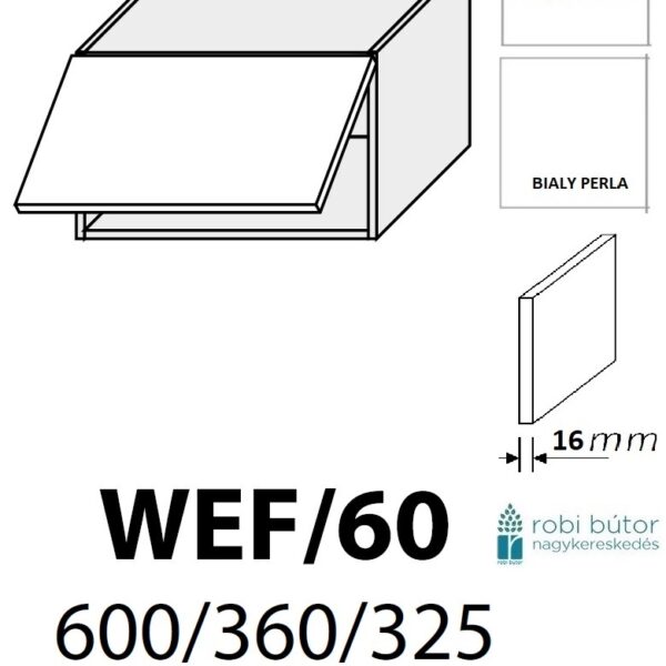 ESSEN TREND 1-ajtós FELSŐ szekrény 60 cm (WEF/60)_konyhabútor