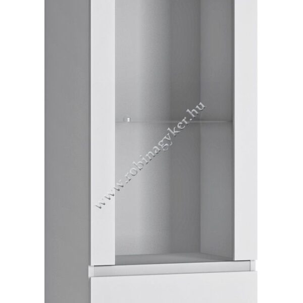 FRIBO WHITE FRIV01 VITRINES SZEKRÉNY-Bútor