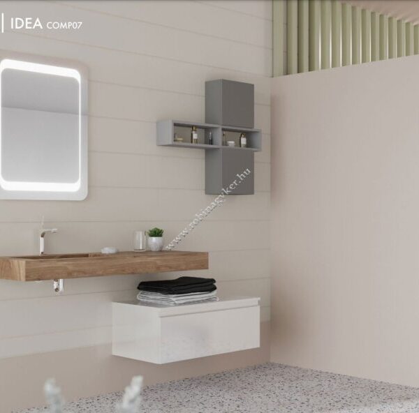 .IDEA 100-as COMP07 Összeállítás-Fürdőszoba bútor