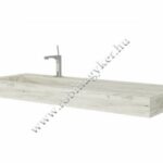 IDEA 2623/25 HPL BALOS mosdó 120 cm - rovere ghiaccio Fürdőszoba bútor