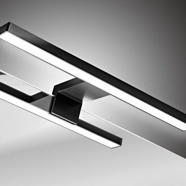 JULIET 30cm BLACK LED LÁMPA-Bútor