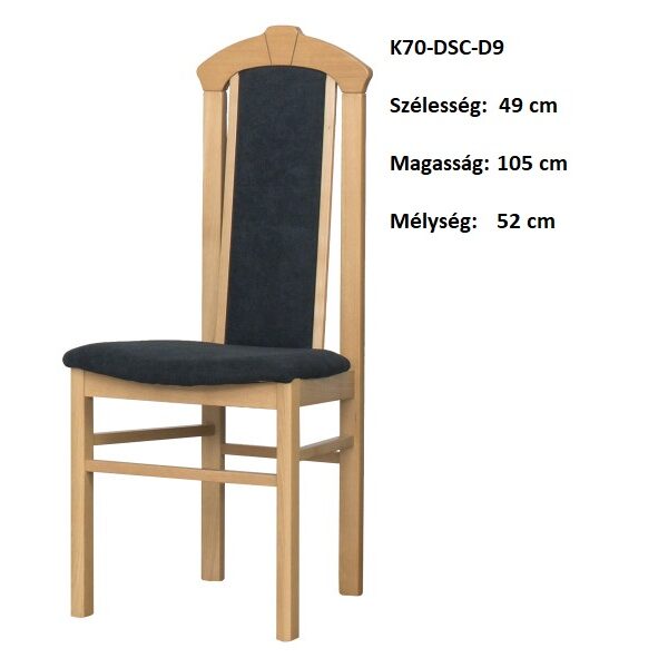 K70-DSC-D9  Étkező Szék -BÚTOR