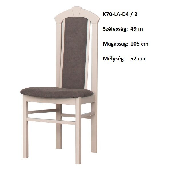 K70-LA-D4/2  Étkező Szék -BÚTOR