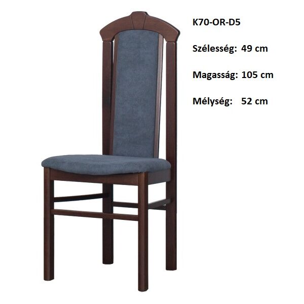 K70-OR-D5  Étkező Szék -BÚTOR