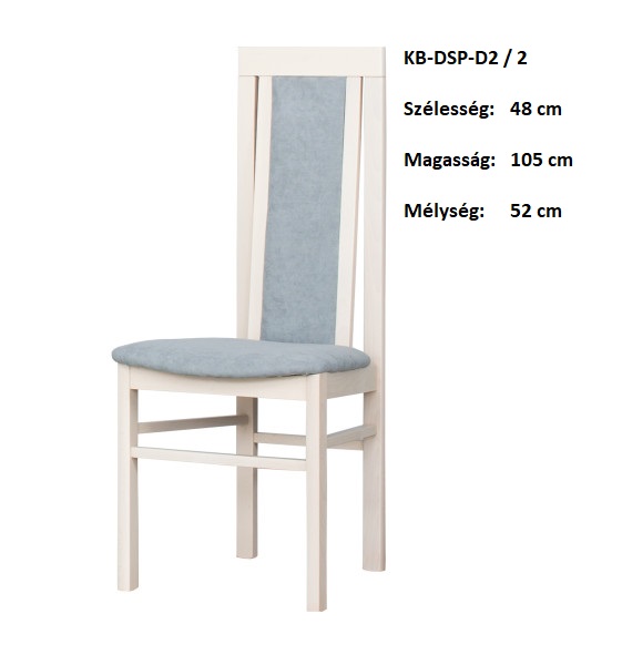 KB-DSP-D2/2  Étkező Szék -BÚTOR