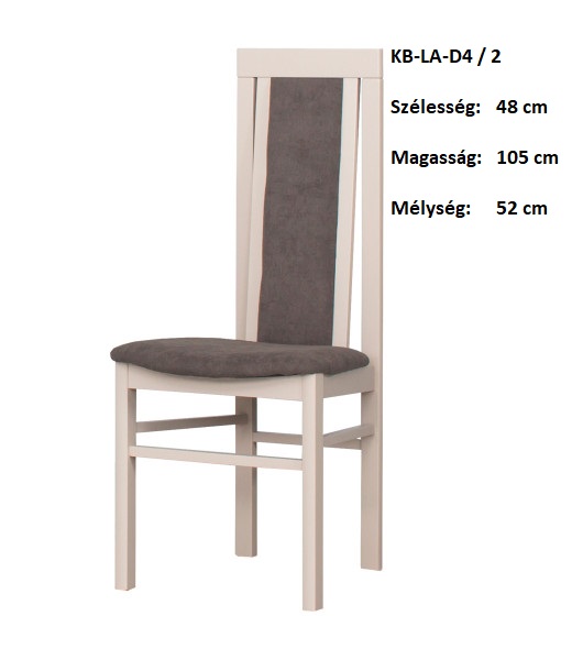 KB-LA-D4/2  Étkező Szék -BÚTOR