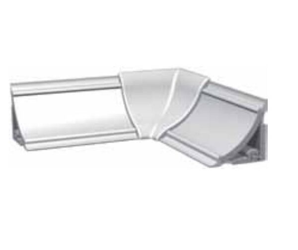 Vízzáró sarok takaró idom Ezüst