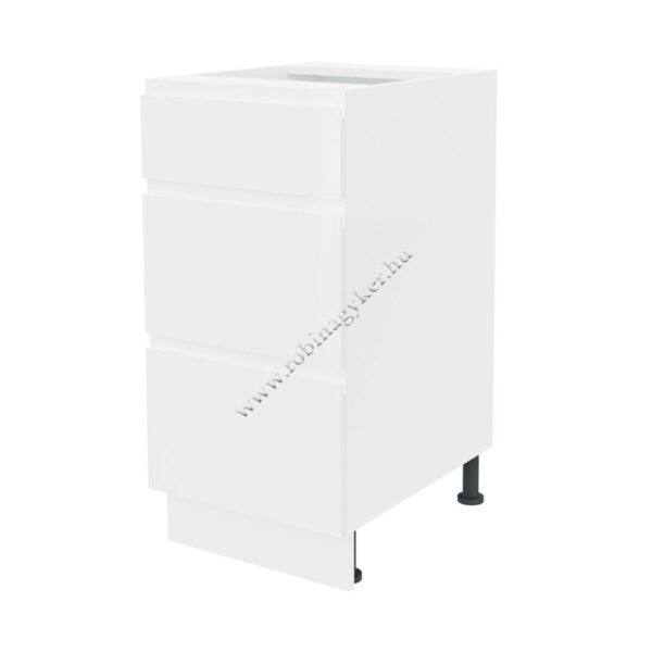 KAMPARA KKA40DS-BI/L/BI FIÓKOS 40-cm-es alsó KONYHABÚTOR ELEM -konyhabútor