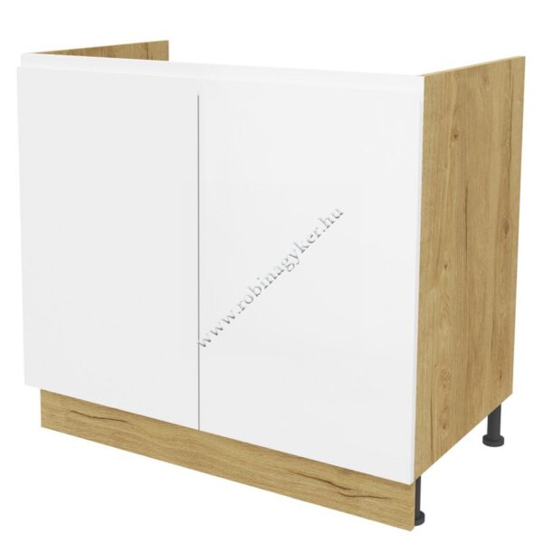KAMPARA KKA90DZ-BI/L/DSC 2 AJTÓS, 90 cm-es MOSOGATÓ BEÉPÍTŐ KONYHABÚTOR ELEM -konyhabútor