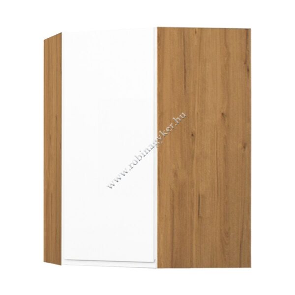 KAMPARA KKANG-BI/L/DSC POLCOS FELSŐ SAROKSZEKRÉNY KONYHABÚTOR ELEM -konyhabútor