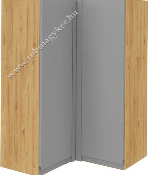 KAMPARA KKASNGW-SZ/L/DSC POLCOS FELSŐ SAROKSZEKRÉNY KONYHABÚTOR ELEM -konyhabútor