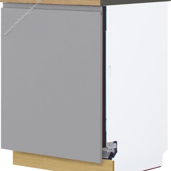 KAMPARA KKAZZ60W-SZ/L/DSC 60CM-ES, MAGAS MOSOGATÓGÉP ELŐLAP KONYHABÚTOR ELEM -konyhabútor