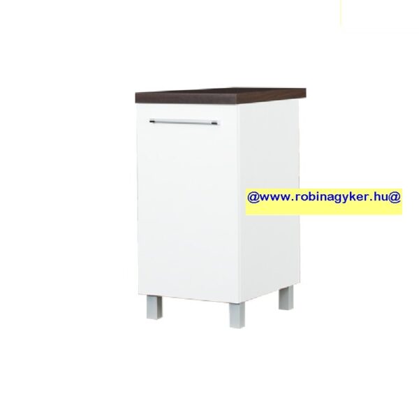 LOARA FEHÉR MAGASFÉNYŰ KL40DL Balos-BI _KONYHABÚTOR