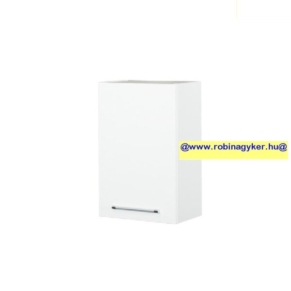 LOARA FEHÉR MAGASFÉNYŰ KL45GP Jobbos-BI _KONYHABÚTOR