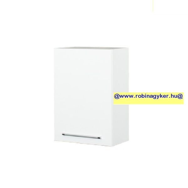 LOARA FEHÉR MAGASFÉNYŰ KL50GP Jobbos-BI _KONYHABÚTOR