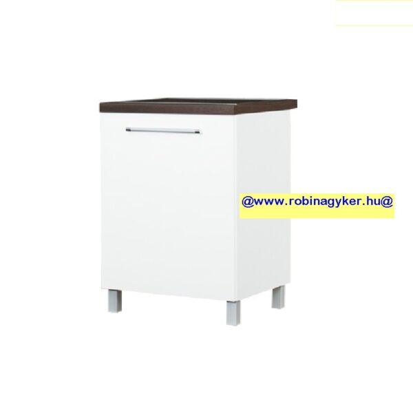LOARA FEHÉR MAGASFÉNYŰ KL60DZL Balos-BI _KONYHABÚTOR