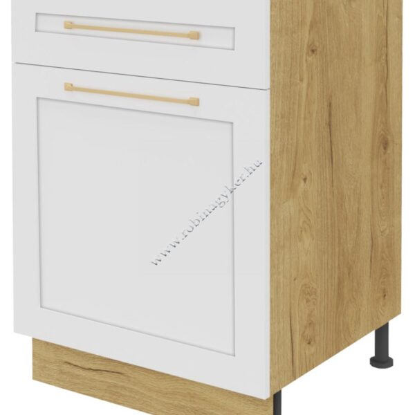 LAURENCJA KLA60DSFL-BI/L/DSC FIÓKOS, BALOS 60-cm-es alsó KONYHABÚTOR ELEM -konyhabútor