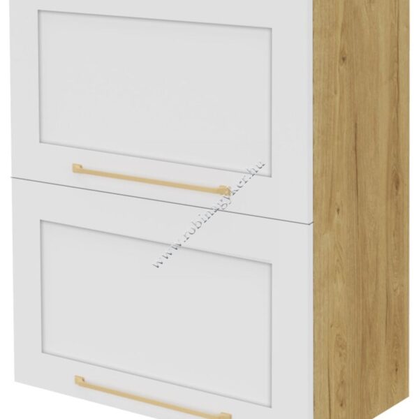 LAURENCJA KLA60GDP-BI/L/DSC 60-cm-es, 2 TELI AJTÓS FELNYÍLÓ KONYHABÚTOR ELEM -konyhabútor